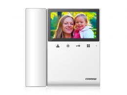 CDV-43KM bílý - verze 230Vac videotelefon 4,3", CVBS, se sluch., paměť.