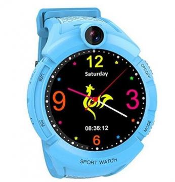 GPS hodinky GW600 Cam Blue dětské hodinky s GPS a kamerou