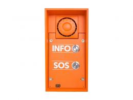 9152102W IP Safety 2 tlačítka INFO SOS, 10W reproduktor.