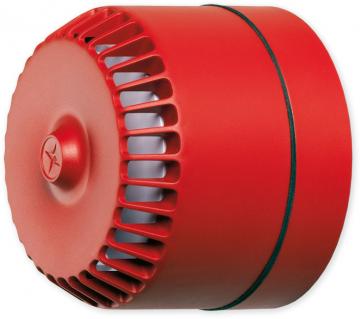 ROLP 32 vysoká - červená siréna válcová venkovní