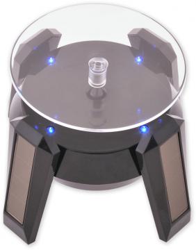 Výstavní stojan černý solární stojánek