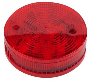 SF 100 RSST - červená plochá siréna a maják