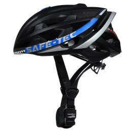 TYR 2 Black-Blue L chytrá helma na kolo