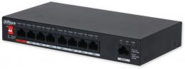 PFS3009-8ET1GT-96-V2 PoE switch 9/8, 8x PoE/1x Gb LAN, 96W