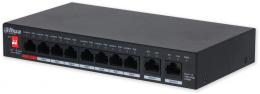 PFS3010-8GT-96-V2 PoE switch 10/8, 8x Gb PoE/1x Gb LAN, 96W