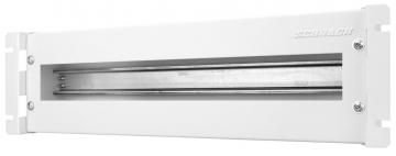 DAB34811 19” montážní držák s lištou DIN - výška 3U, RAL 7035