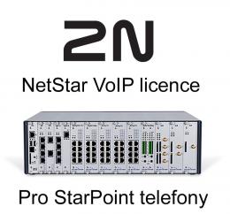1012027 NetStar VoIP licence 1 uživatel pro IP StarPoint