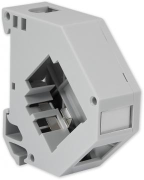 KJ-DIN držák pro keystone na DIN lištu