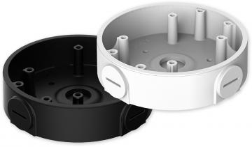 PFA139-BLACK černý zapojovací box kulatý, průměr 108 mm