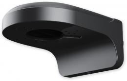 PFB203W-BLACK černá univerzální konzole na stěnu pro dome, průměr 122 mm