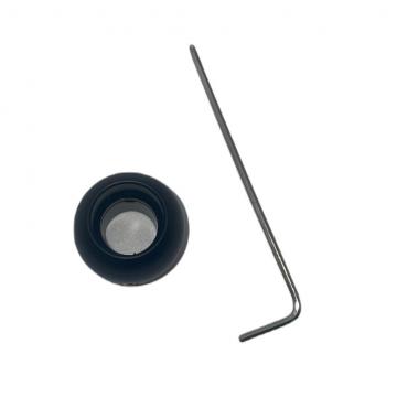 Pipe 14 vystředovák 28 mm - ball plastová kulička na kamerovou hlavici 14mm