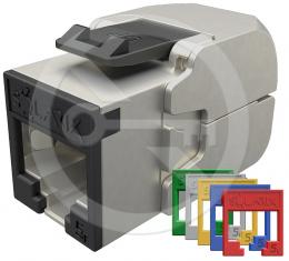 SXKJ-5E-STP-RAL-SA Solarix keystone CAT5E samořezný, RAL FIT moduly, GROUND LOCK