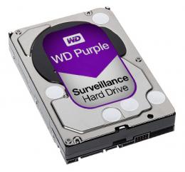 HDD-3TB WD WD Purple 3 TB, 64 MB cache, 6 Gb SATA., 5400 ot.